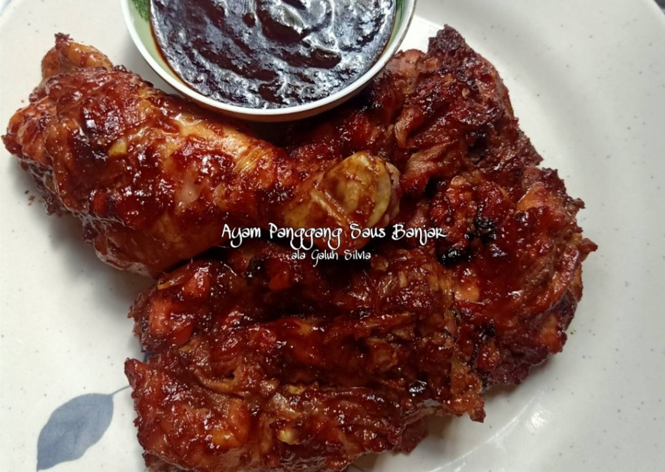 Ayam panggang saus banjar