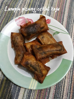 Foto resep Lumpia Pisang Coklat Keju