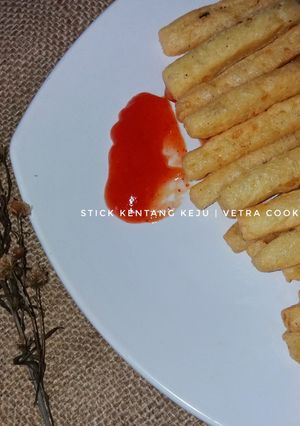 Foto resep Cheesy fries (stick kentang keju)