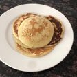 4 ingredient banana pancakes