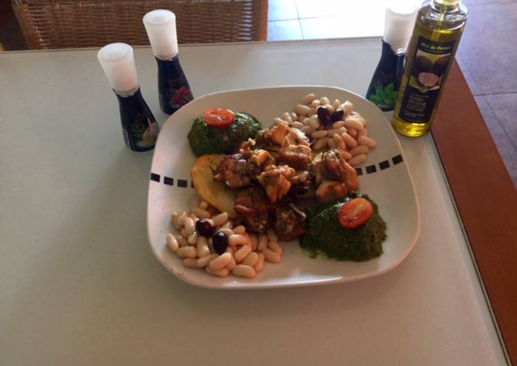Pollo en papillote