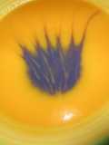 Crema de calabaza y col lombarda enriquecida con Agua de Mar