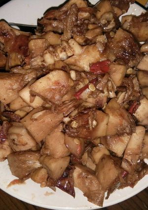 Foto resep Mandai banjar vs cumi asin 😱