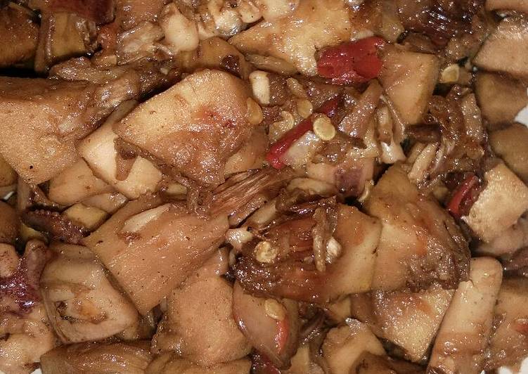 Bagaimana Membuat Mandai banjar vs cumi asin 😱, Menggugah Selera