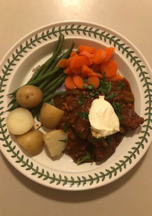 A picture of Beef Goulash.