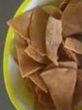 Totopos receta corta de tortillas frías