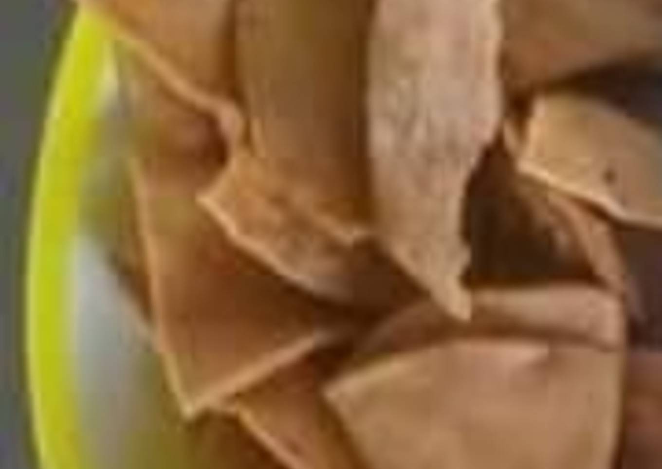 Totopos receta corta de tortillas frías