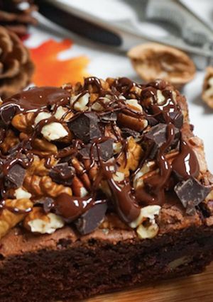 Une photo de Brownie d'automne