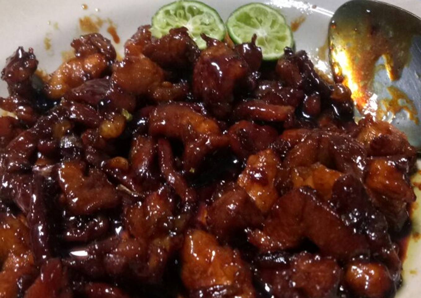 Pork saus tiram
