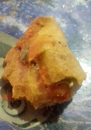 Una foto de Empanadas de pollo con papas