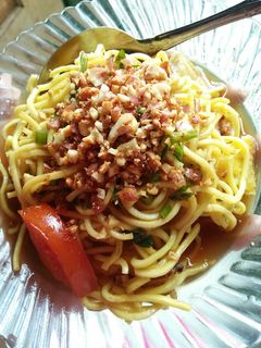 Foto resep Rujak tahu mie kuning