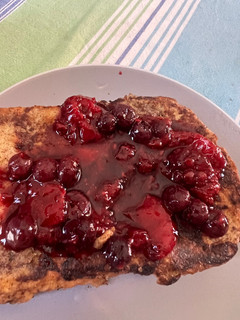 Una foto de Tostadas francesas sin azúcar