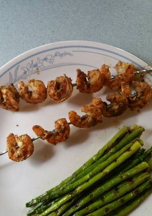 A picture of Spicy Lime Grilled Shrimp.