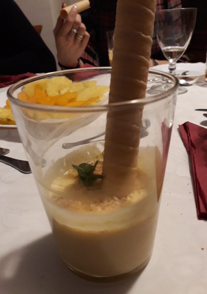 Una foto de Mousse de mango (Thermomix)