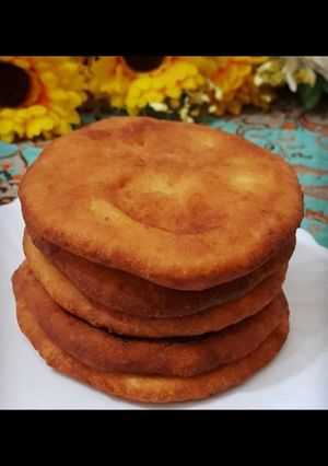 عکسی از دستور نان با خمیر جادویی
