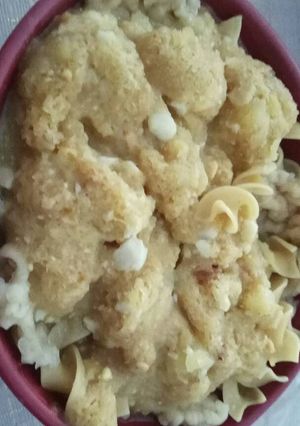 Foto resep Kentang telur kerupuk kukus