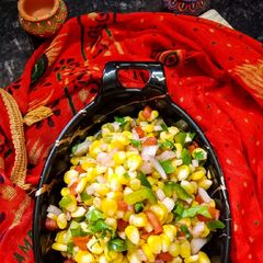 A picture of Corn Chaat.