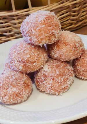 Une photo de Boule coco-confiture
