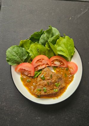 صورة لوصفة كبدة مسبكة