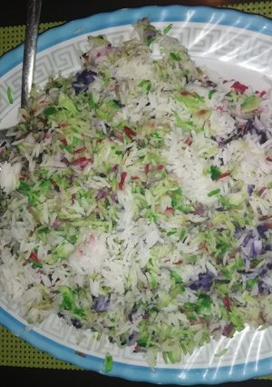 A picture of Coconut rice#festivecontest #kisumu.