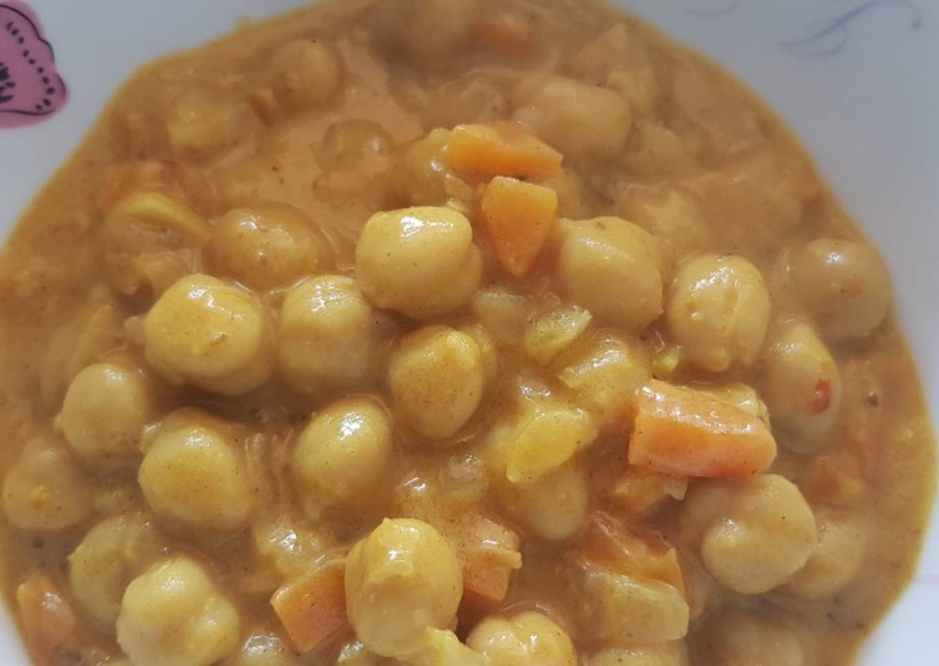 Curry de garbanzos