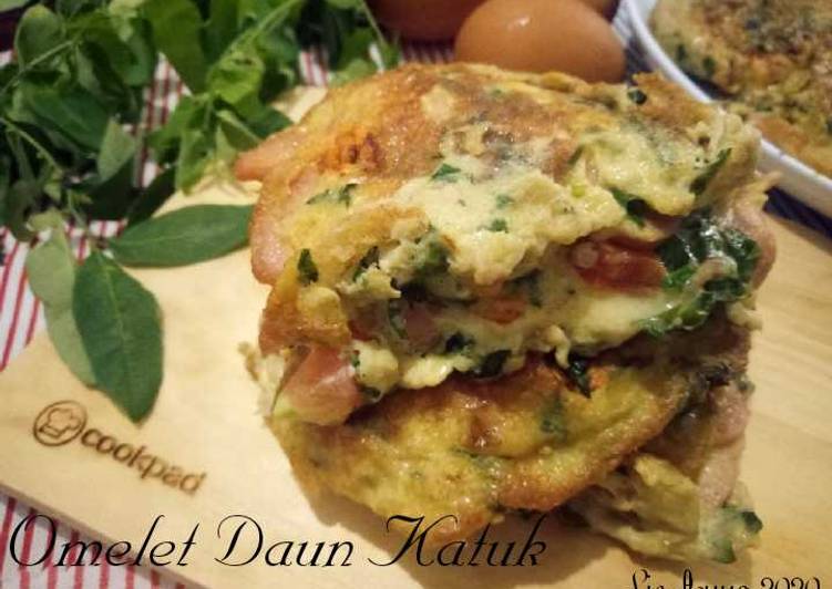Omelet Daun Katuk