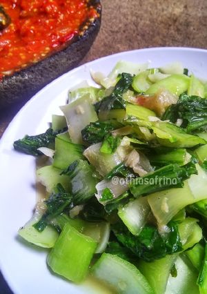 Foto resep Tumis Terasi Baby Sawi / Pakcoi / Bokcoi