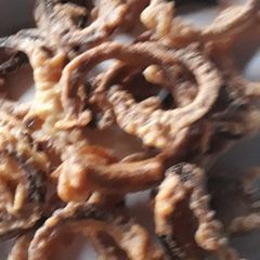 A picture of Onion rings#kitchenhuntchallenge!.