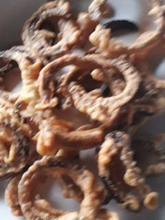 A picture of Onion rings#kitchenhuntchallenge!.