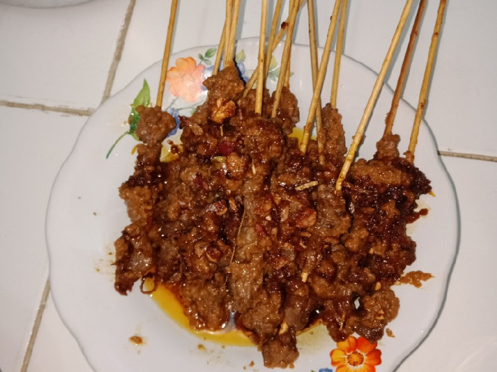 Resep: Sate goreng (daging sapi) Anti Gagal