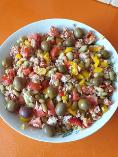 Una foto de Ensalada de verdinas