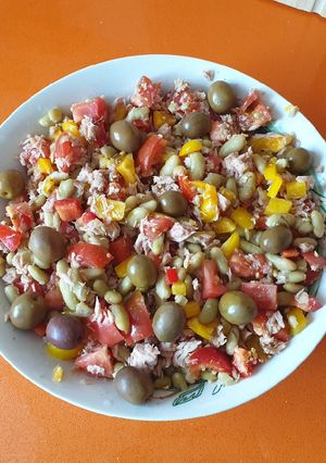 Una foto de Ensalada de verdinas