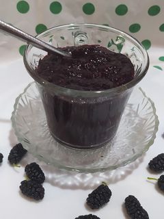 Una foto de Mermelada De Mora Sin Azúcar Fácil y Saludable