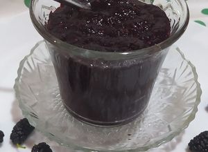 Una foto de Mermelada De Mora Sin Azúcar Fácil y Saludable