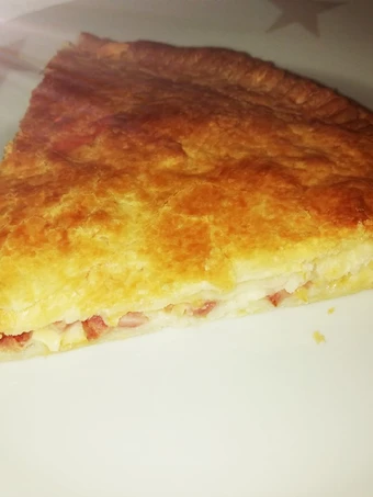 Pasos sencillos para Hacer Empanada de bacon, bechamel y queso  que Delicioso