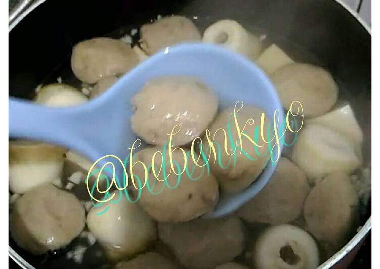 Resep Kuah Bakso Kilat yang simpel