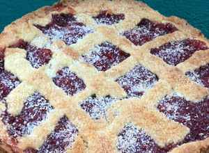 Una foto de Pastafrola de dulce de membrillo o dulce de leche
