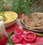 Easy Way Make Lunch recipe Plain rice,pakoda kadhi and lachha paratha which Delicious