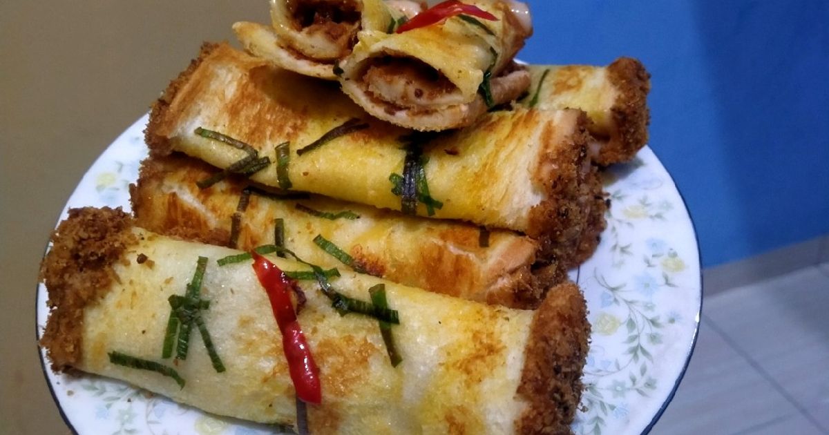 6 Roti Resep 6. Roti Tawar Gulung Abon oleh Kaivan Mom - Cookpad