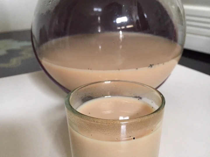 Easy Ways Prepare Recipes 59 - Shahi Haleeb / Syai Haleeb (Teh Susu Arab) the Can Spoil the Tongue So Delicious.