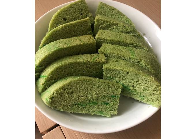 Simple bolu kukus lembut chocolatos matcha