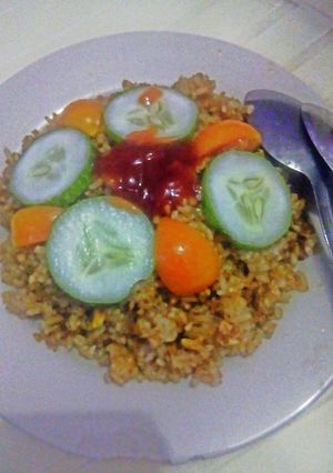 Foto resep Nasi Goreng bumbu rendang nikmat