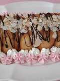 Tarta de turrón -sin horno-