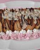 Tarta de turrón -sin horno-