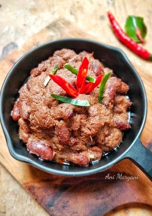 Foto resep Rendang Kacang Merah