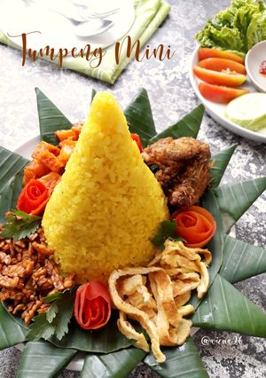 Foto resep Tumpeng mini nasi uduk