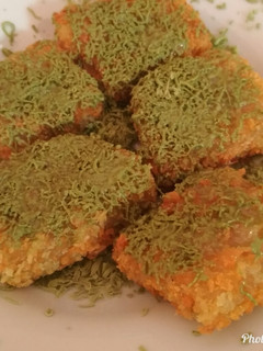 Foto resep Banana Nugget/Naget Pisang Green Tea (Matcha)