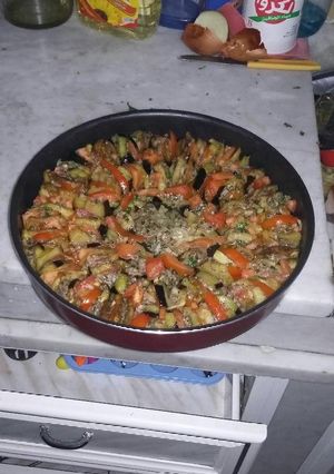 صورة لوصفة كباب بالباذنجان