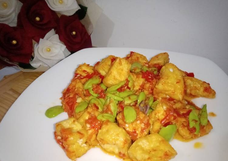 Resep Sambel tahu petai Anti Gagal