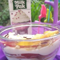 A picture of Apple Cinnamon Cream Parfait 🍎.